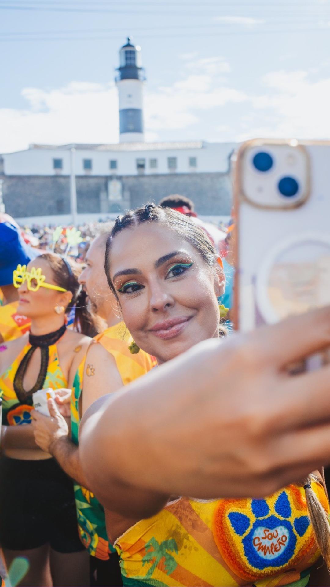 Foto enviada pelo folião